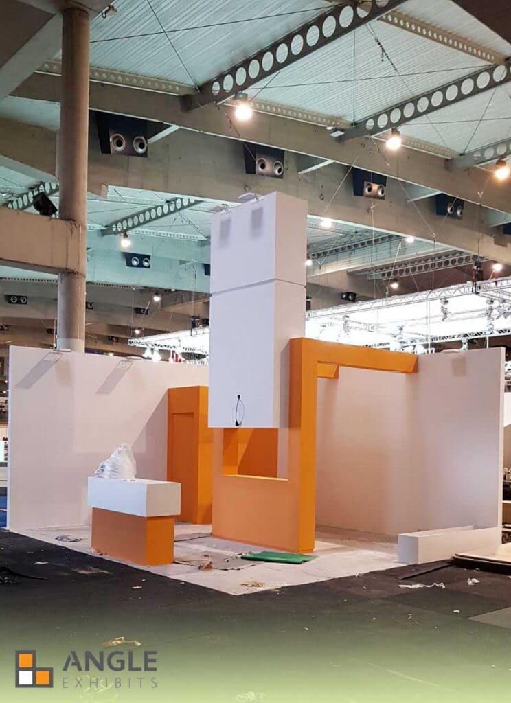 ANGLE EXHIBITS BUILDING STAND SMART CITY BARCELONA
