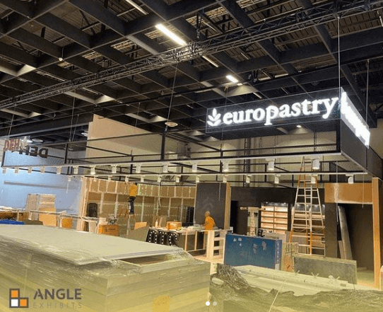 design stands assembly europastry anuga
